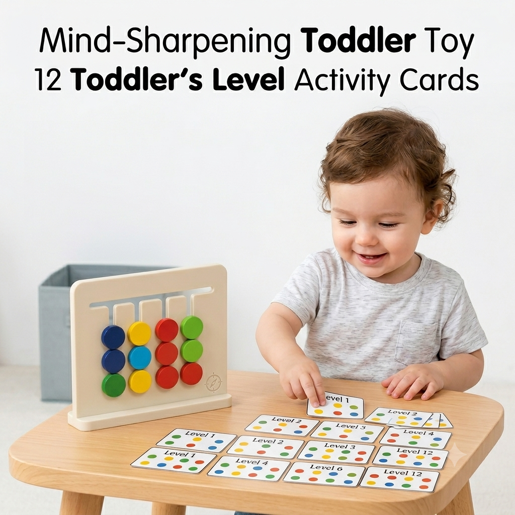 Montessori Puzzle & Color Matching Game