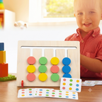 Montessori Puzzle & Color Matching Game