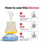 Portable Anti-Choking Rescue Device Kit