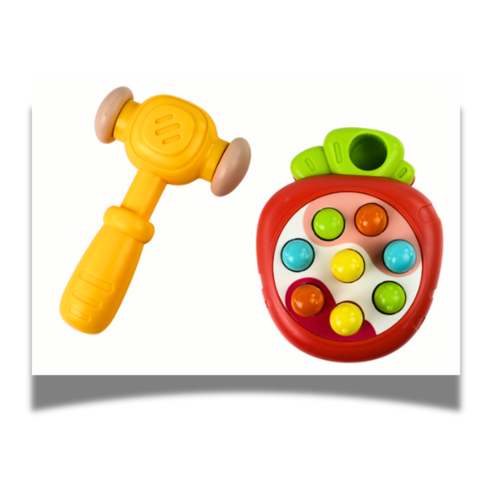 Whac-A-Mole: Musical Carrot Arcade – Interactive Montessori Toddler Toy