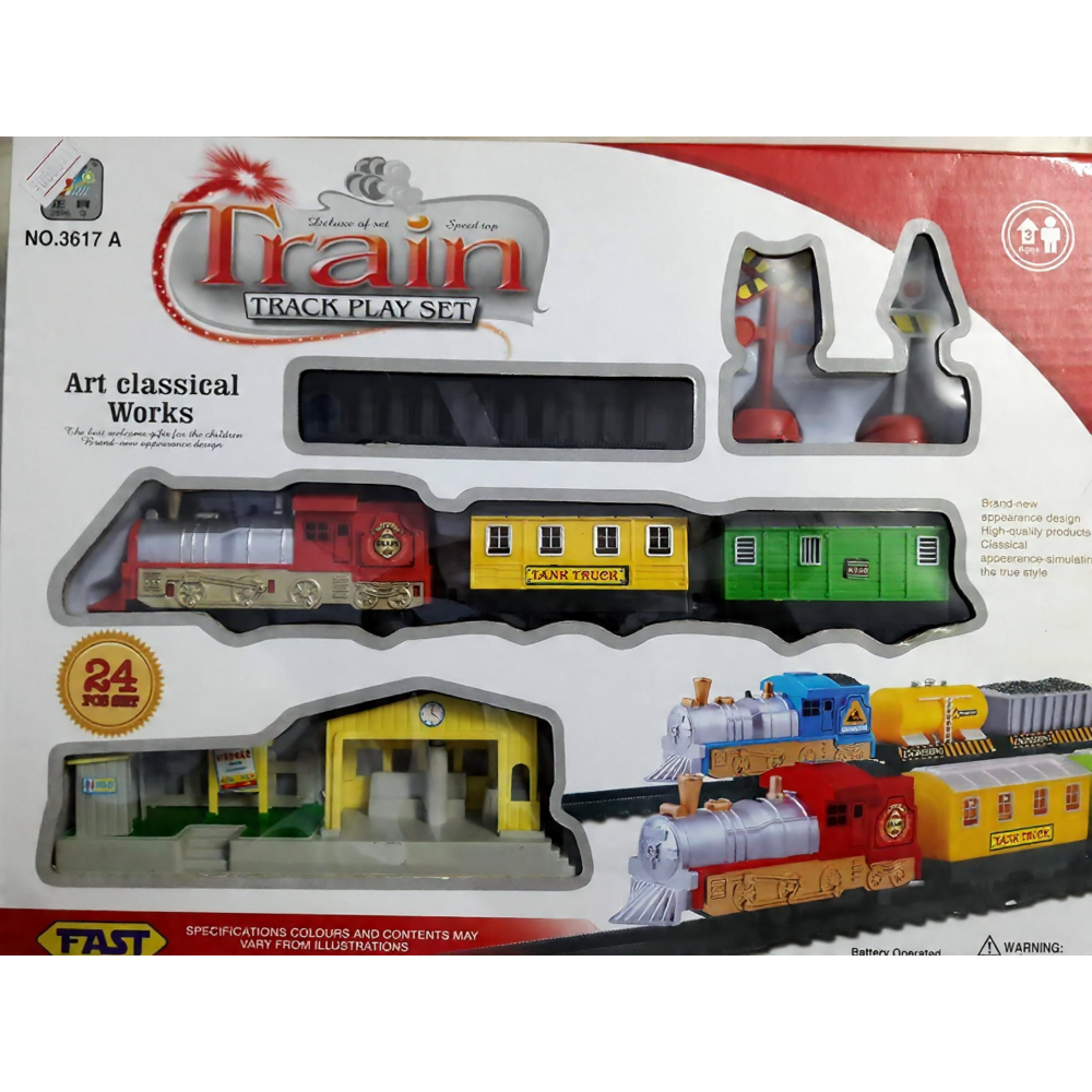 Classic Rail Expedition: Electric Steam Train Set