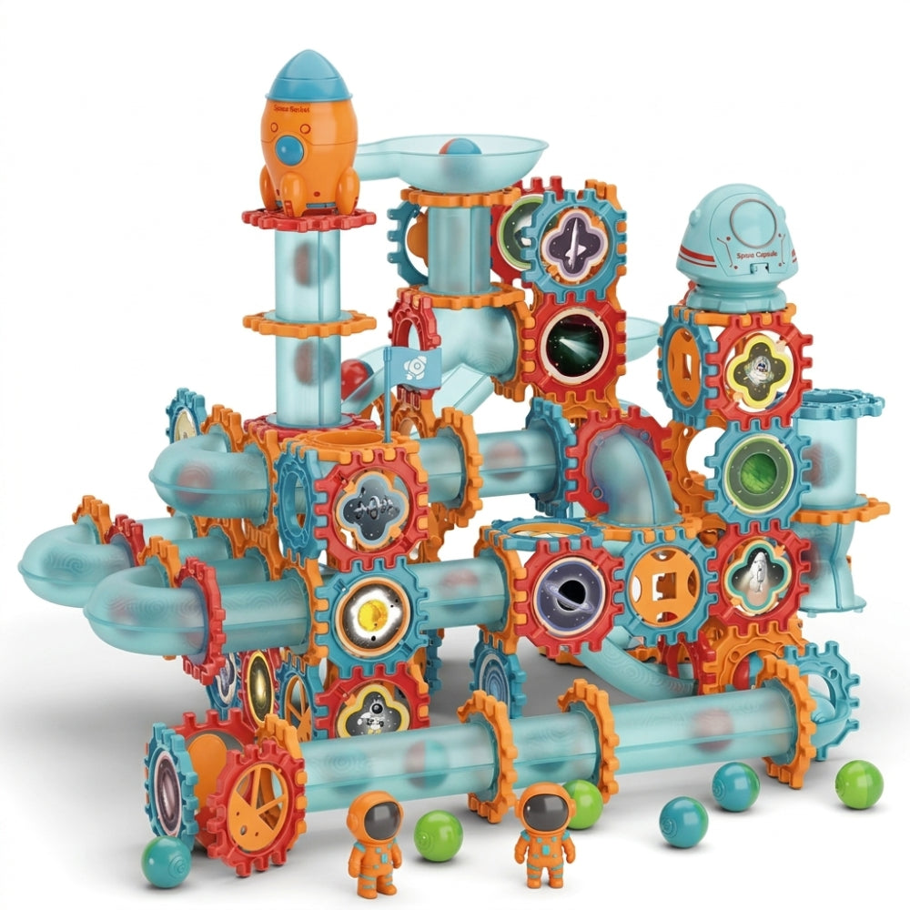 Galactic Explorer: 131-Piece Space Theme Building Blocks Set
