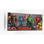 Ultimate Avengers: 4-Piece Super Power Hero Action Figure Set