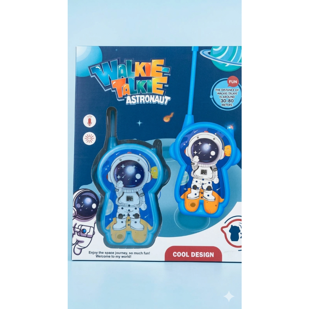 Spaceman Interactive Walkie-Talkie Set – Real 2-Way Communication