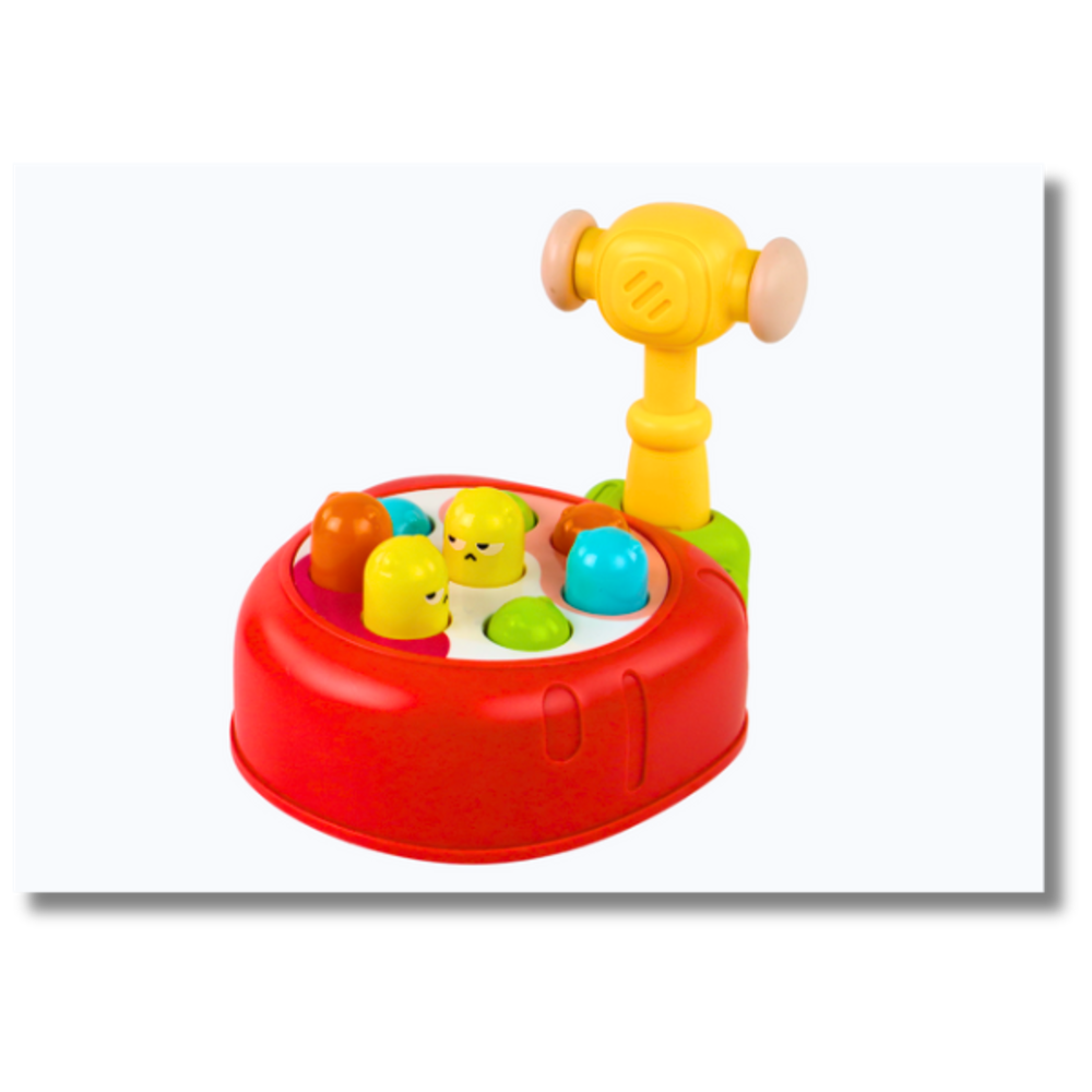 Whac-A-Mole: Musical Carrot Arcade – Interactive Montessori Toddler Toy