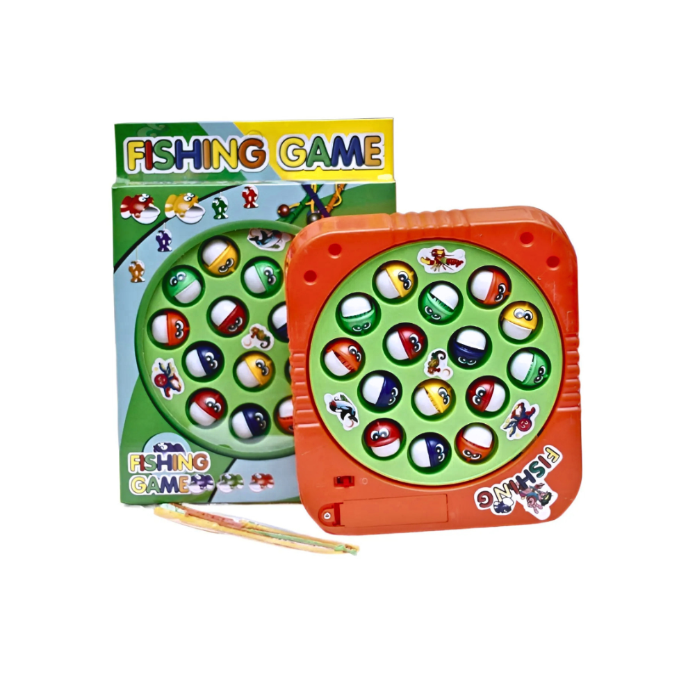 Mother Duck & Chicks: Magnetic Musical Fishing Adventure