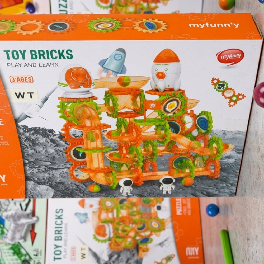 Galactic Explorer: 131-Piece Space Theme Building Blocks Set