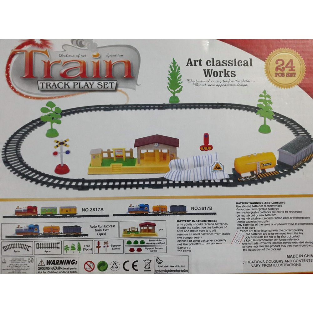 Classic Rail Expedition: Electric Steam Train Set